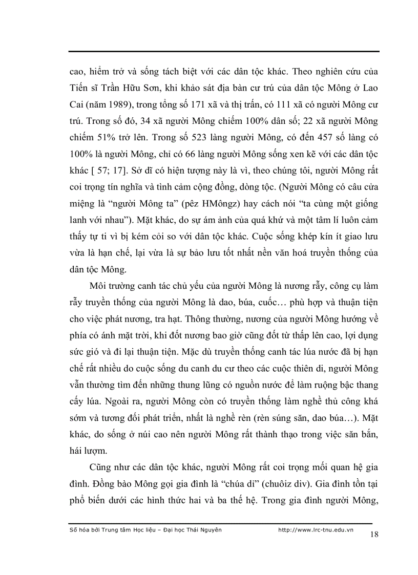 image for page Một số đặc điểm của thơ ca dân tộc mông thời kỳ hiện đại từ 1945 đến nay