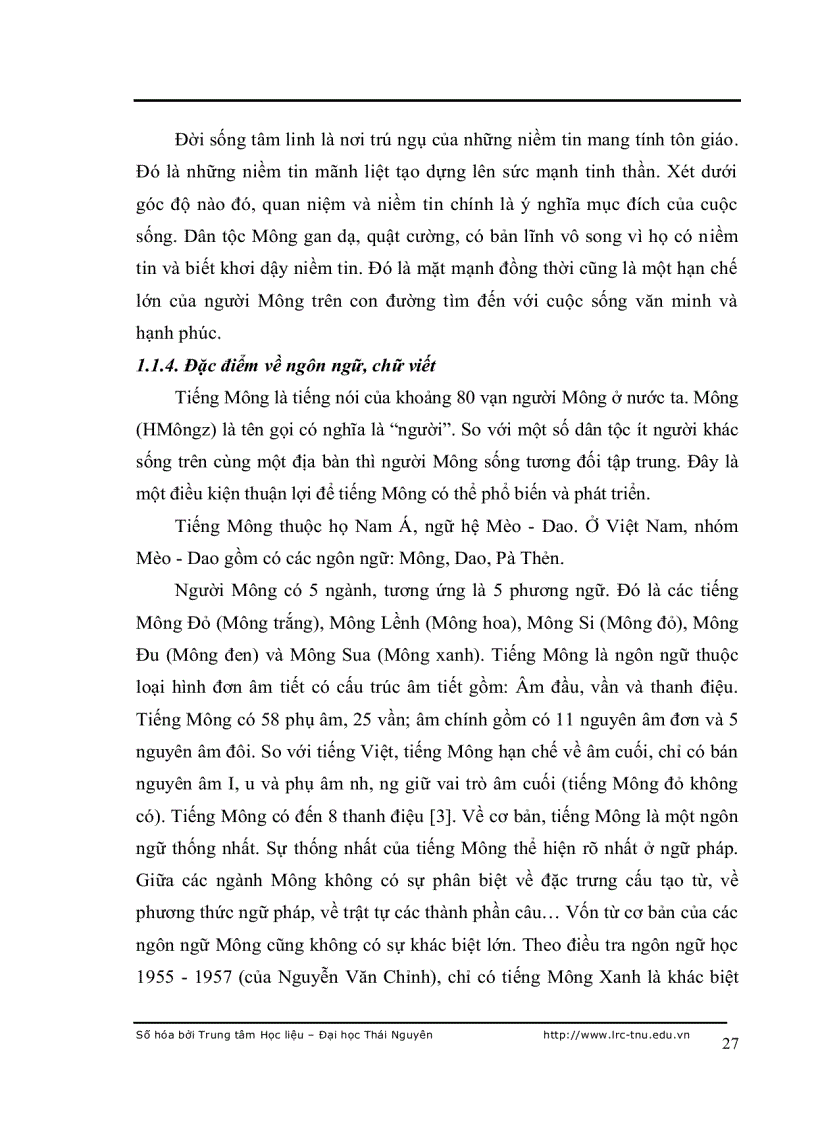 image for page Một số đặc điểm của thơ ca dân tộc mông thời kỳ hiện đại từ 1945 đến nay