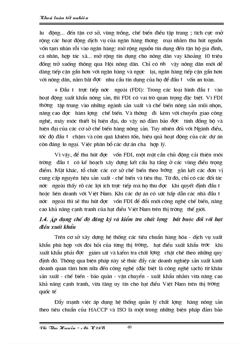 image for page Một số giải pháp nhằm nâng cao khả năng cạnh tranh của việt nam về xuất khẩu hạt điều