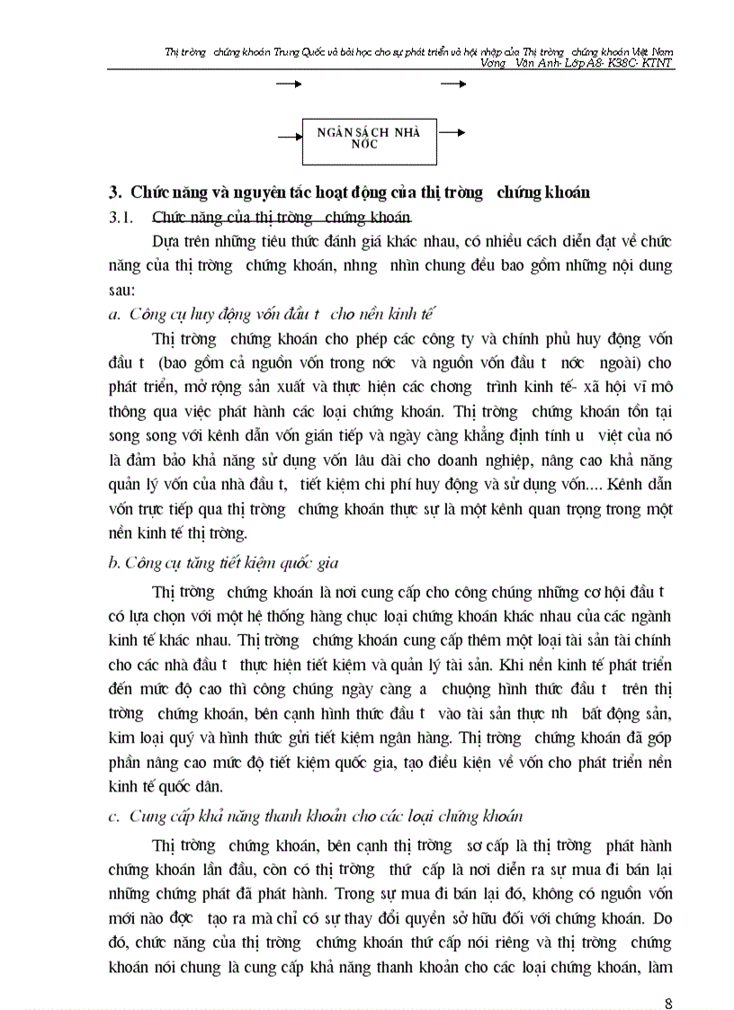 image for page Thị trường chứng khoán trung quốc và bài học đối với sự phát triển và hội nhập của thị trường chứng khoán việt nam
