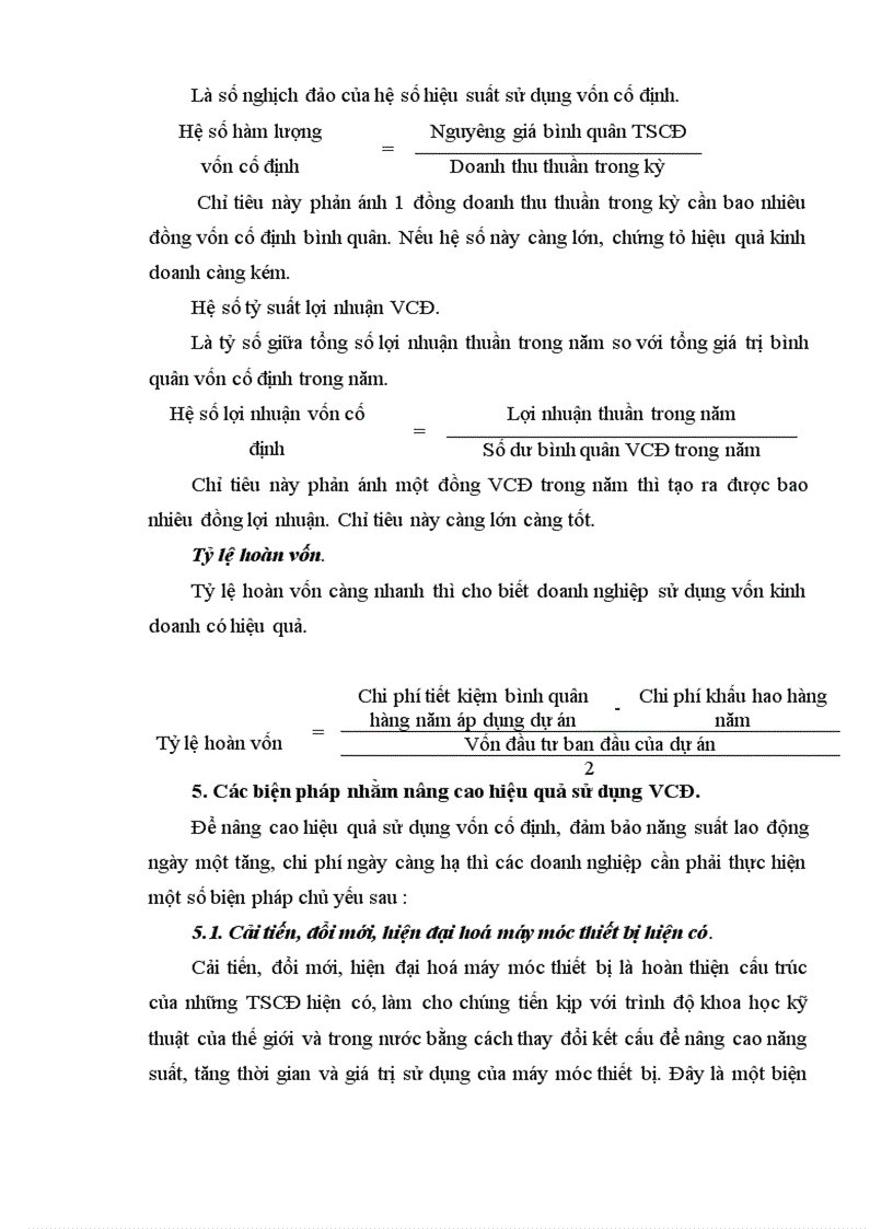 image for page Công tác huy động và sử dụng vốn ở Công ty cơ khí ô tô 1 5
