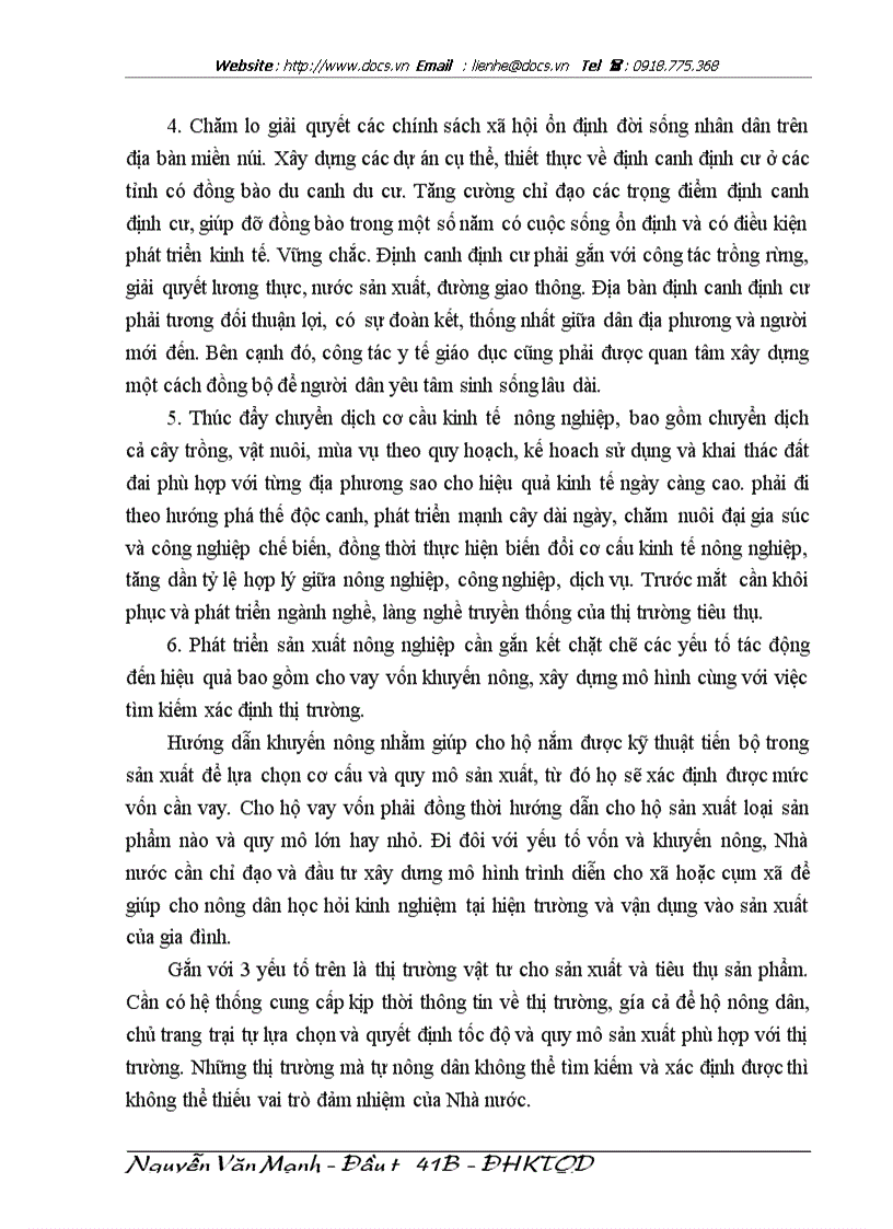 image for page Đầu tư xoá đói giảm nghèo các tỉnh miền núi phía Bắc thực trạng và giải pháp