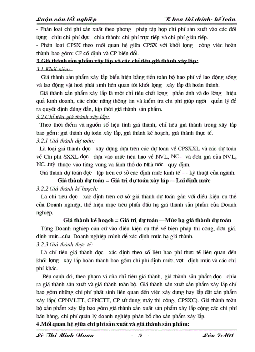 image for page Tổ chức kế toán chi phí sản xuất và và tính giá thành sản phẩm xây lắp tại Công ty Cổ phần Đầu tư và Xây dựng Công nghiệp