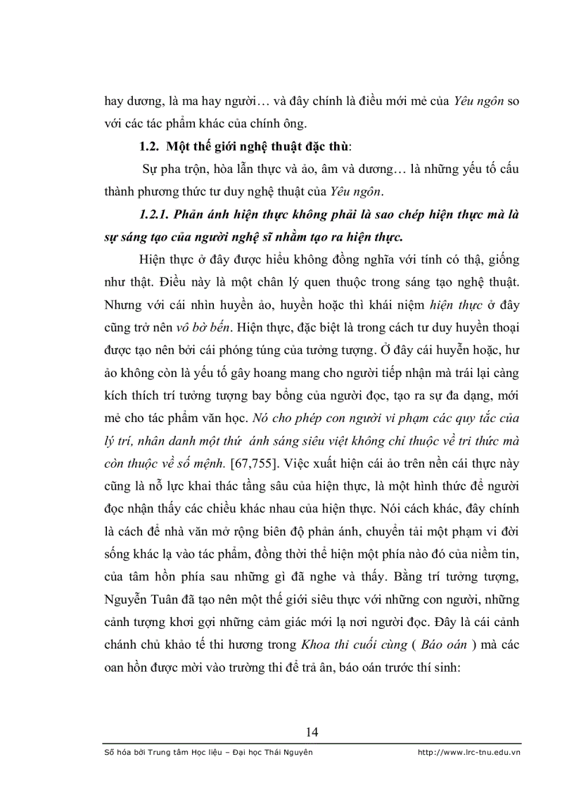 image for page Đặc sắc thể tài yêu ngôn trong sáng tác của Nguyễn Tuân