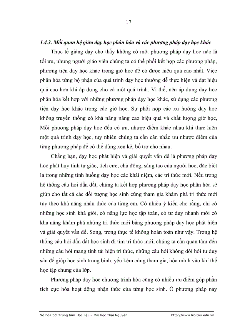 image for page Dạy học phân hoá qua tổ chức ôn tập một số chủ đề phương trình bất phương trình hệ phương trình vô tỉ trung học phổ thông