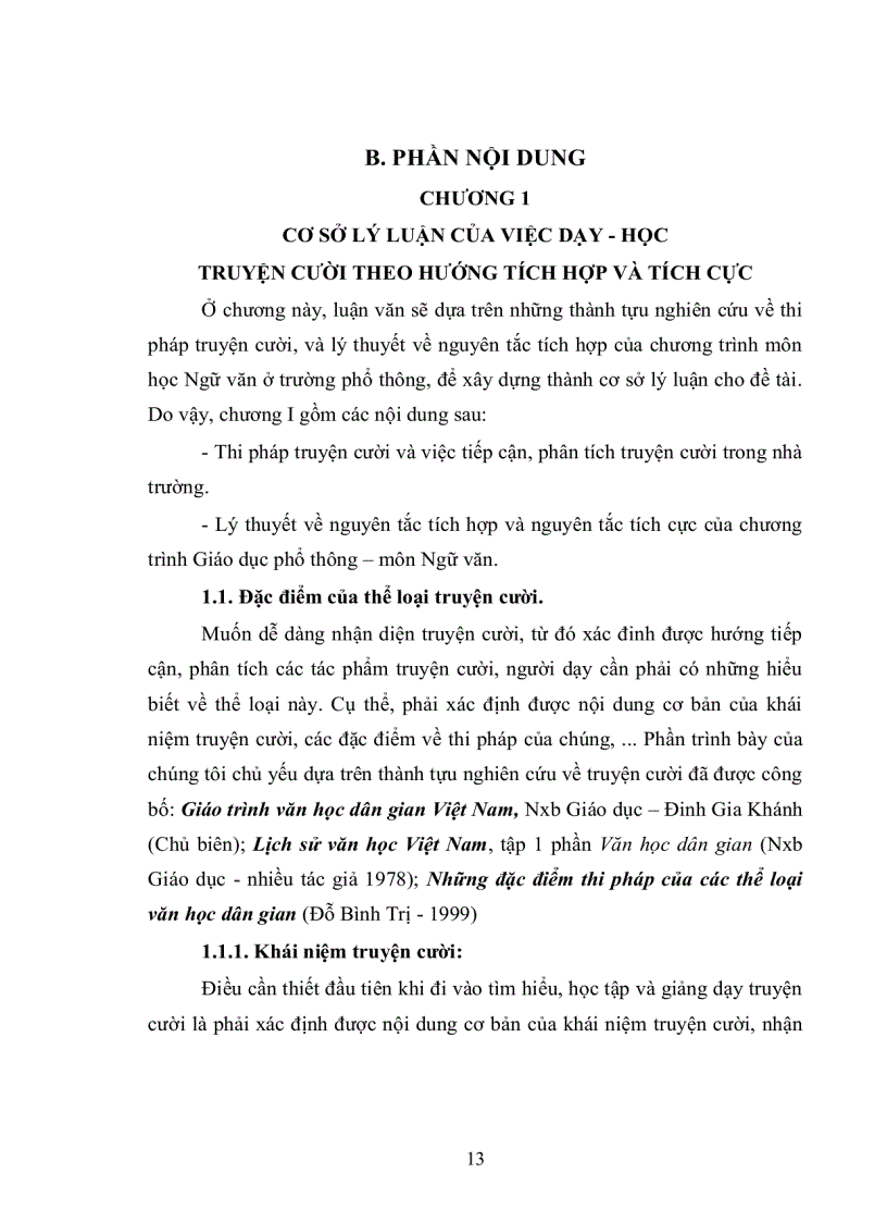 image for page Dạy học truyện cười trong sách giáo khoa ngữ Văn 10 theo hướng tích hợp và tích cực