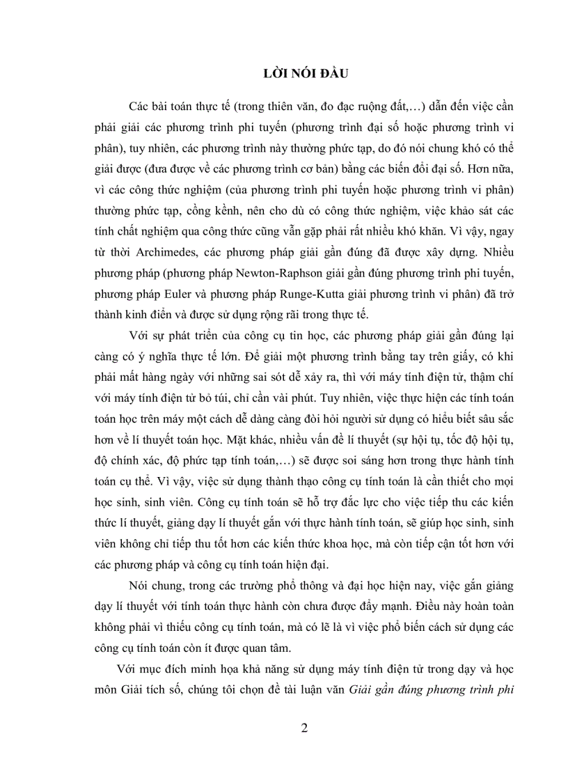 image for page Giải gần đúng phương trình phi tuyến và phương trình vi phân trên máy tính điện tử