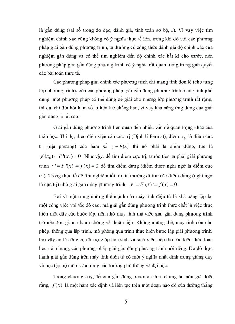 image for page Giải gần đúng phương trình phi tuyến và phương trình vi phân trên máy tính điện tử