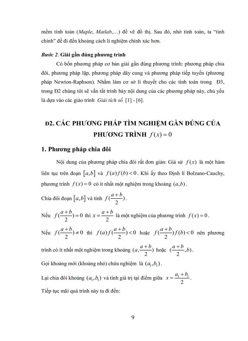 image for page Giải gần đúng phương trình phi tuyến và phương trình vi phân trên máy tính điện tử