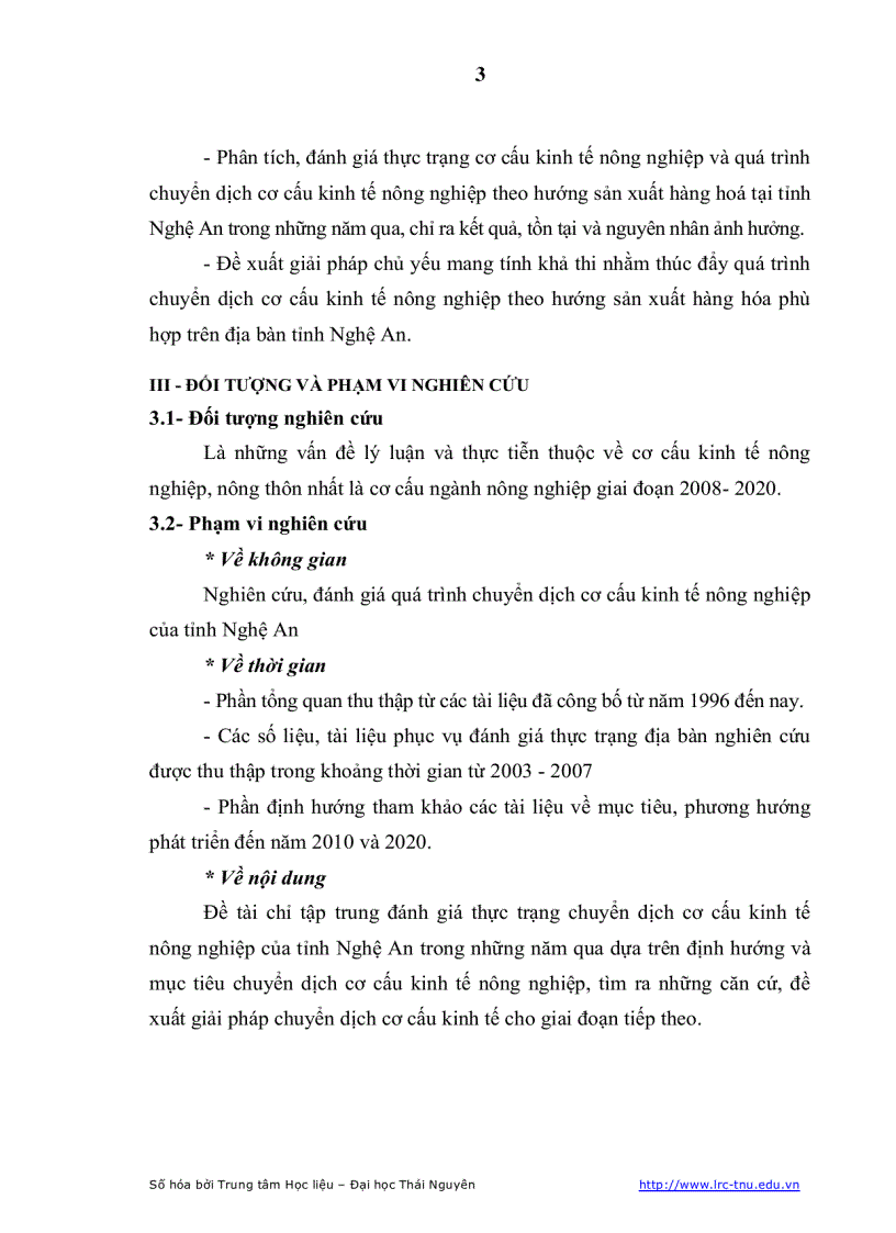 image for page Giải pháp chủ yếu chuyển dịch cơ cấu kinh tế nông nghiệp theo hướng sản xuất hàng hóa của tỉnh Nghệ An