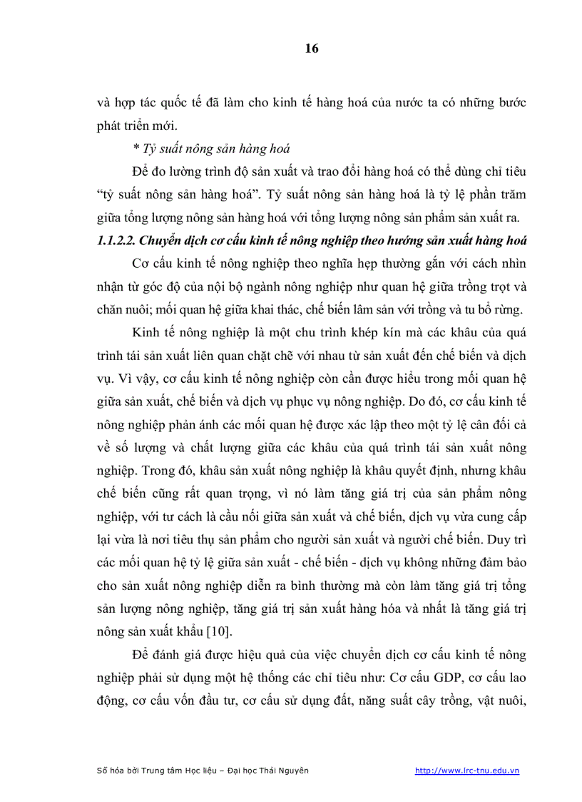 image for page Giải pháp chủ yếu chuyển dịch cơ cấu kinh tế nông nghiệp theo hướng sản xuất hàng hóa của tỉnh Nghệ An