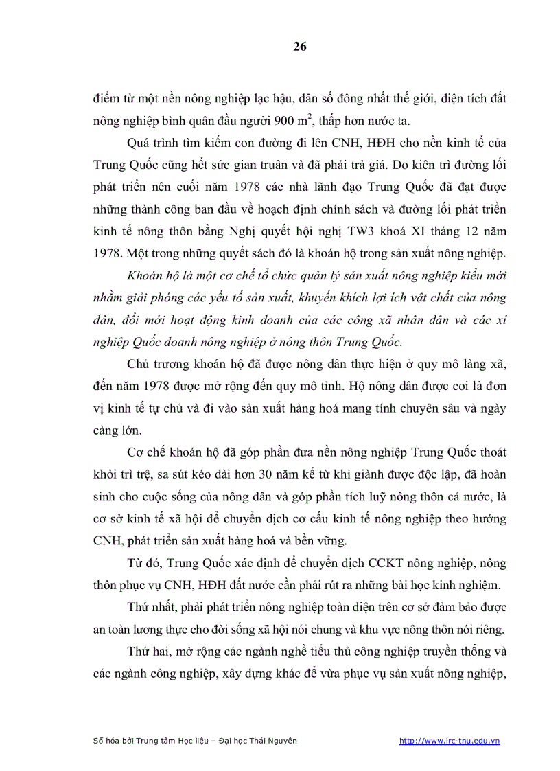 image for page Giải pháp chủ yếu chuyển dịch cơ cấu kinh tế nông nghiệp theo hướng sản xuất hàng hóa của tỉnh Nghệ An