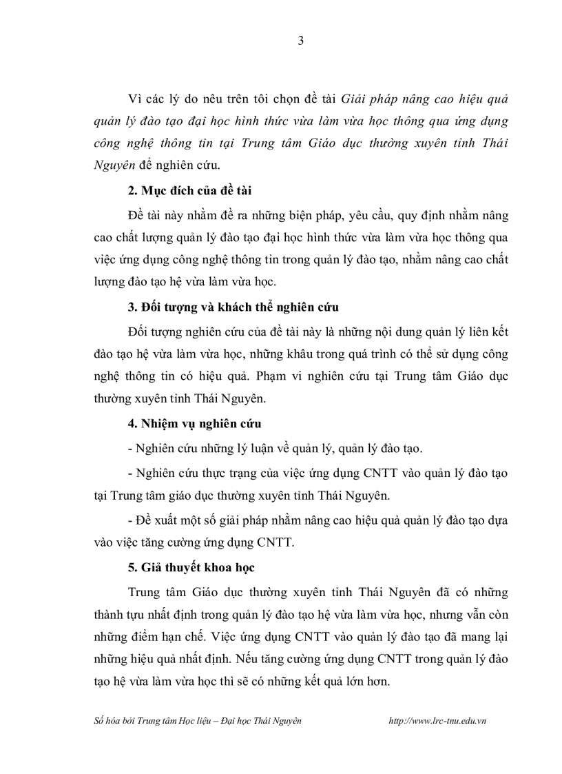 image for page Giải pháp nâng cao hiệu quả quản lý đào tạo hình thức vừa làm vừa học thông qua ứng dụng Công nghệ thông tin tại Trung tâm Giáo dục thường xuyên tỉnh