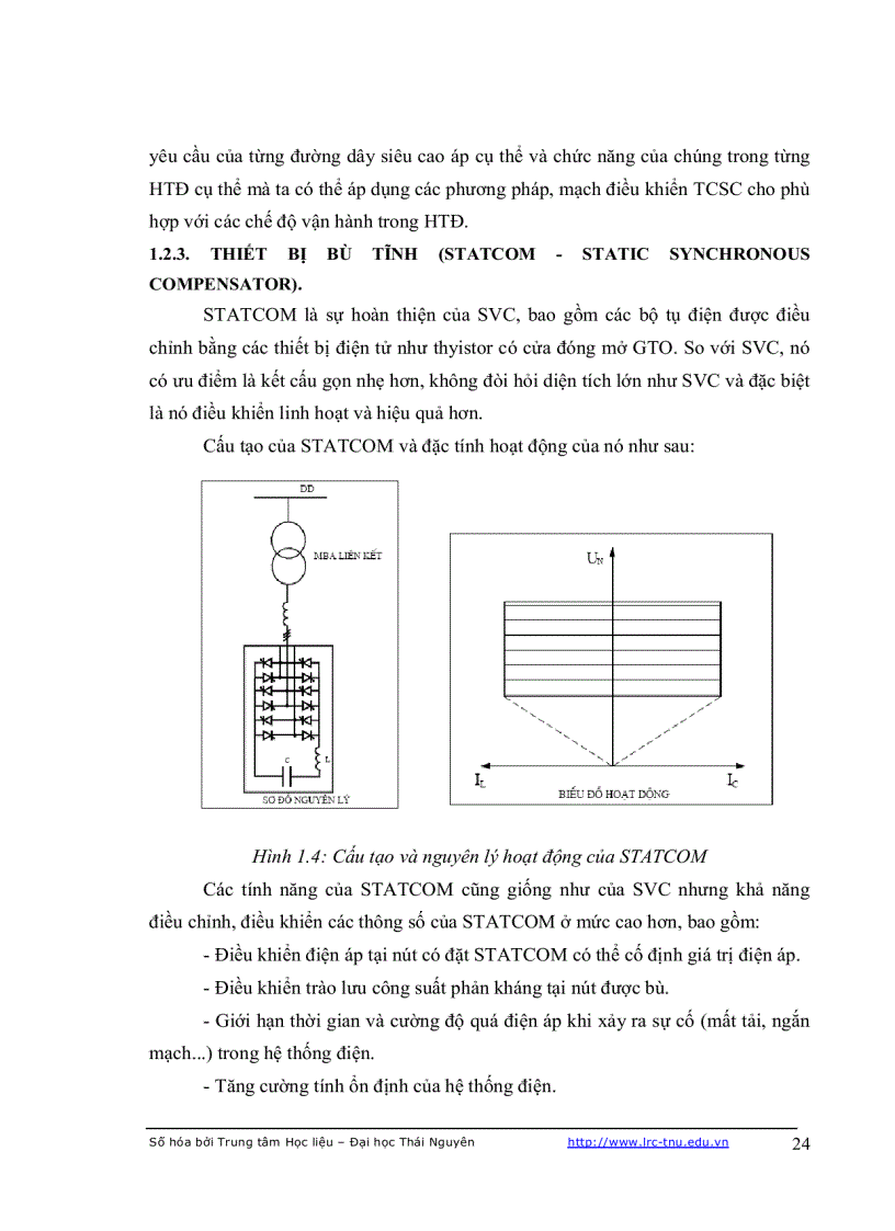 image for page Điều khiển thiết bị bù tĩnh SVC và ứng dụng trong việc nâng cao cho ổn định chất lượng điện năng của hệ thống điện