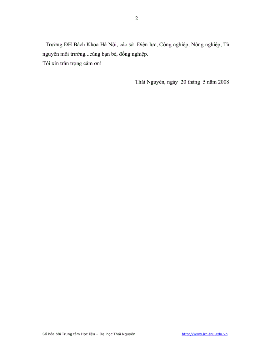 image for page Điều tra đánh giá tiềm năng và khả năng đóng góp của các nguồn NLM TT trên địa bàn tỉnh Thái Nguyên vào lưới điện của tỉnh