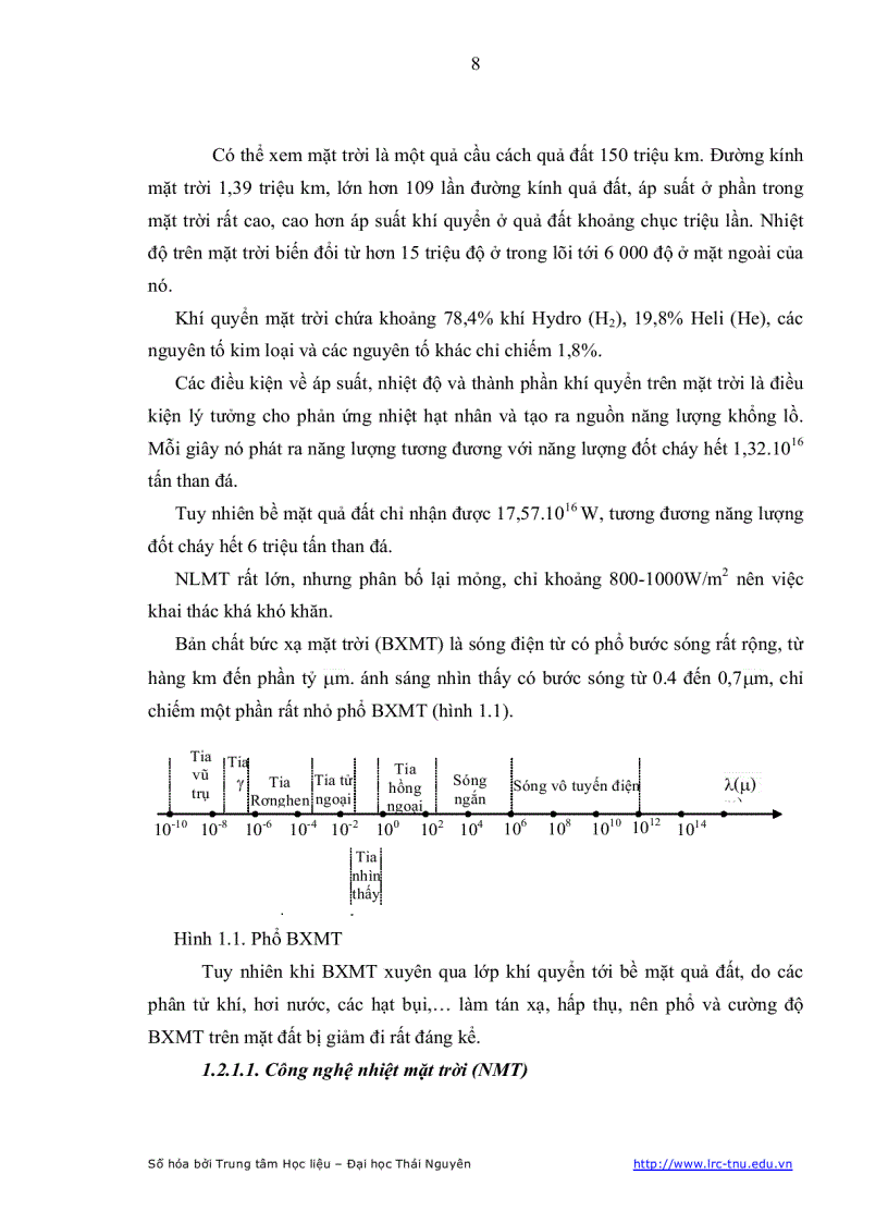 image for page Điều tra đánh giá tiềm năng và khả năng đóng góp của các nguồn NLM TT trên địa bàn tỉnh Thái Nguyên vào lưới điện của tỉnh