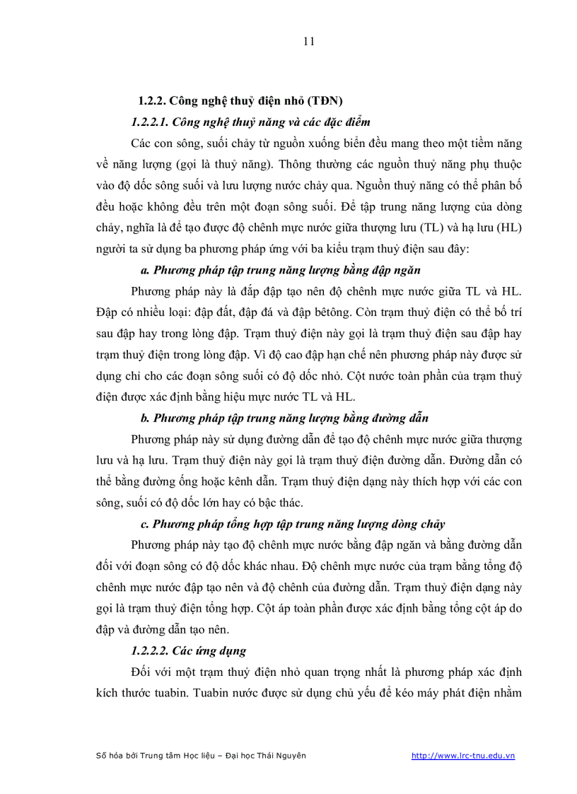 image for page Điều tra đánh giá tiềm năng và khả năng đóng góp của các nguồn NLM TT trên địa bàn tỉnh Thái Nguyên vào lưới điện của tỉnh