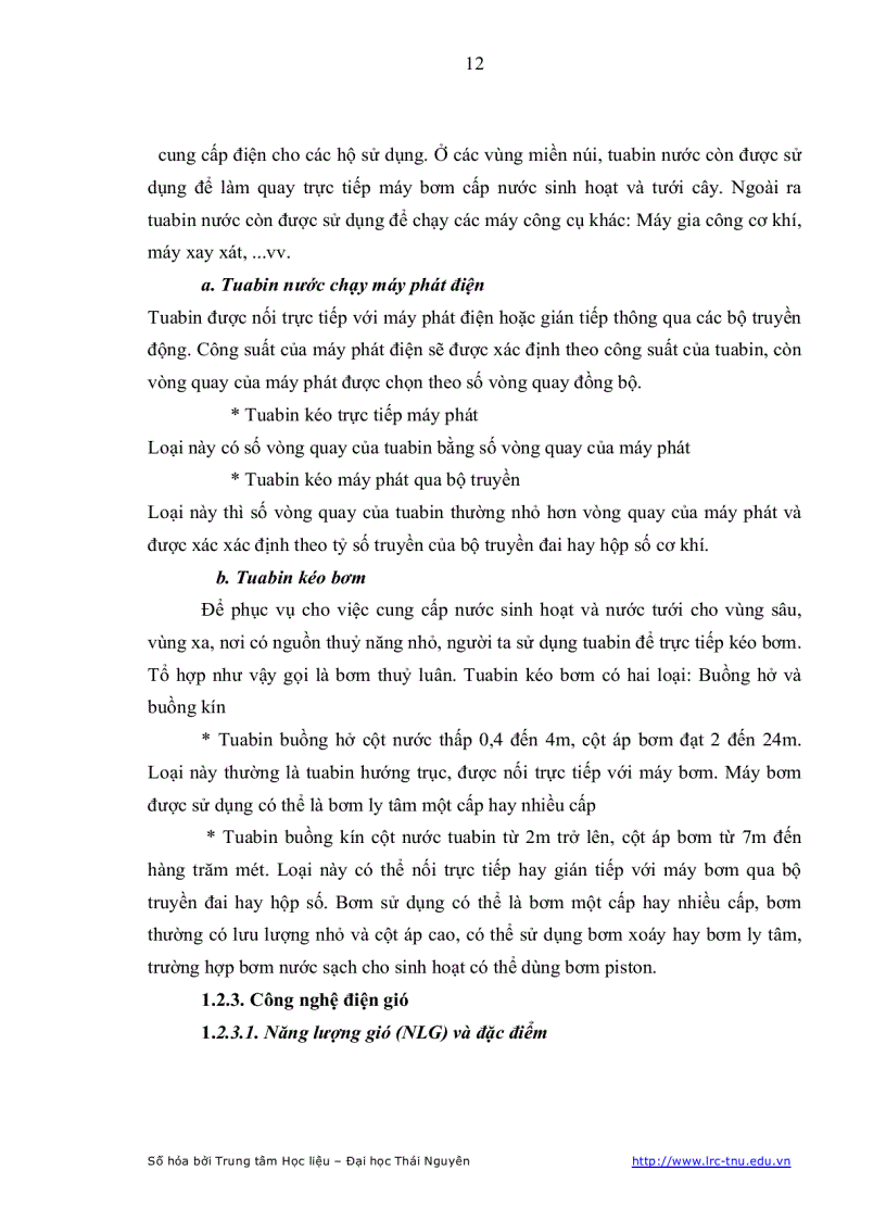 image for page Điều tra đánh giá tiềm năng và khả năng đóng góp của các nguồn NLM TT trên địa bàn tỉnh Thái Nguyên vào lưới điện của tỉnh