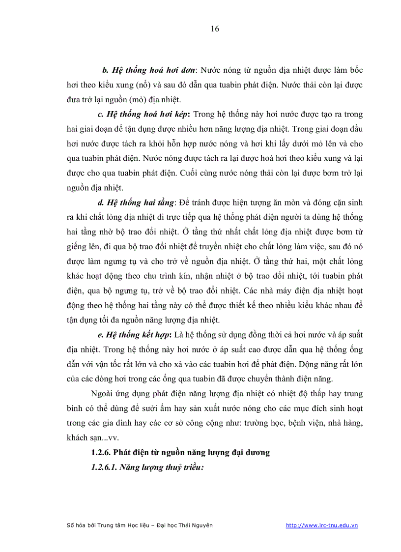 image for page Điều tra đánh giá tiềm năng và khả năng đóng góp của các nguồn NLM TT trên địa bàn tỉnh Thái Nguyên vào lưới điện của tỉnh