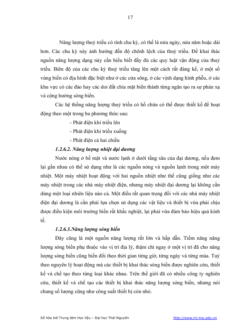 image for page Điều tra đánh giá tiềm năng và khả năng đóng góp của các nguồn NLM TT trên địa bàn tỉnh Thái Nguyên vào lưới điện của tỉnh