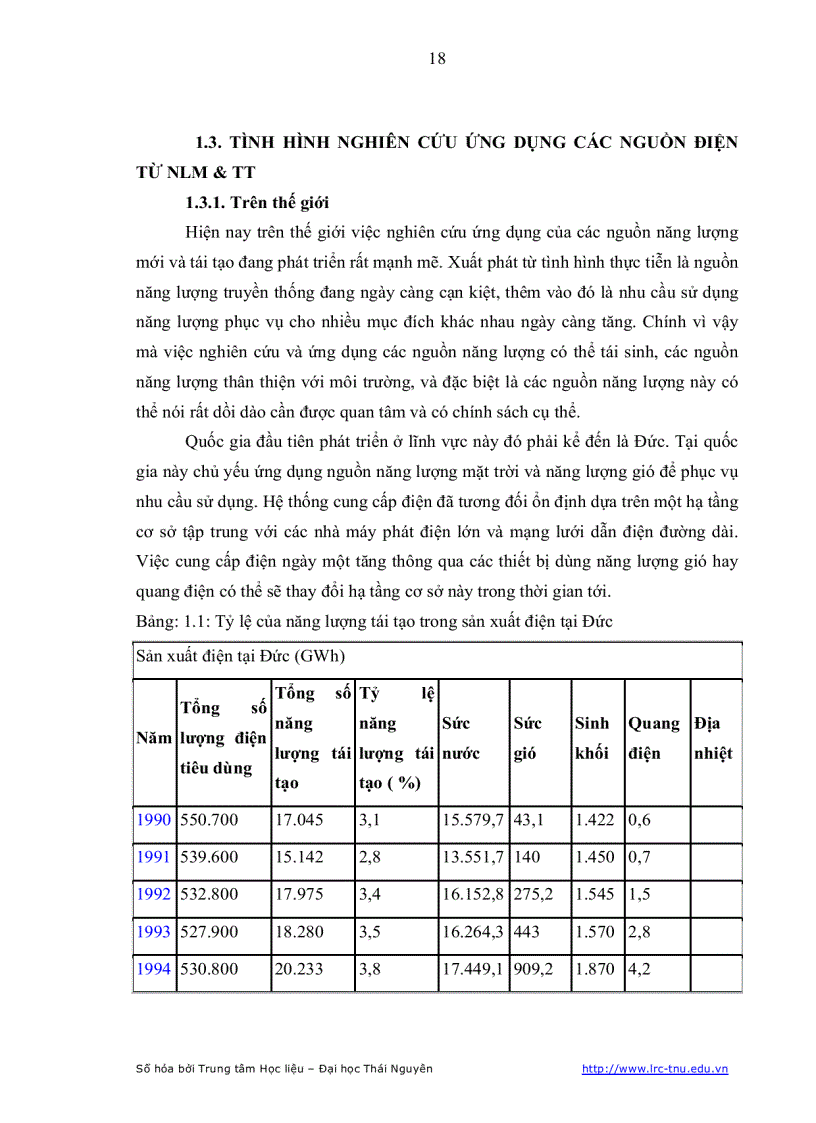 image for page Điều tra đánh giá tiềm năng và khả năng đóng góp của các nguồn NLM TT trên địa bàn tỉnh Thái Nguyên vào lưới điện của tỉnh