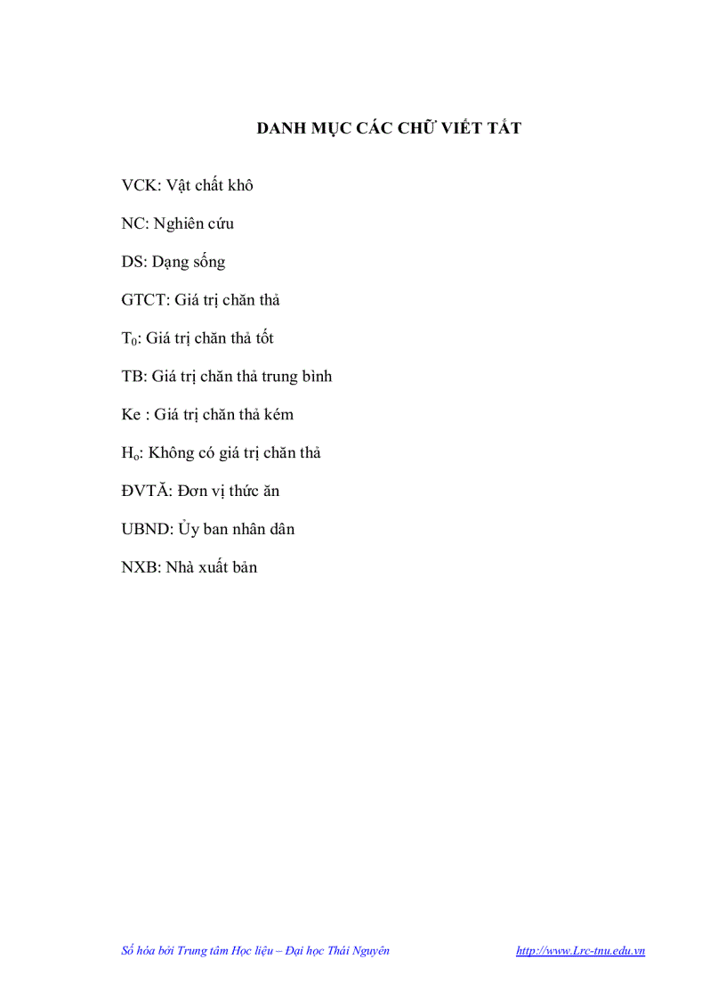 image for page Điều tra phân vùng Sinh thái và đánh giá thực trạng khai thác cây thức ăn Gia súc xã Hùng Sơn huyện Đại Từ Thái Nguyên