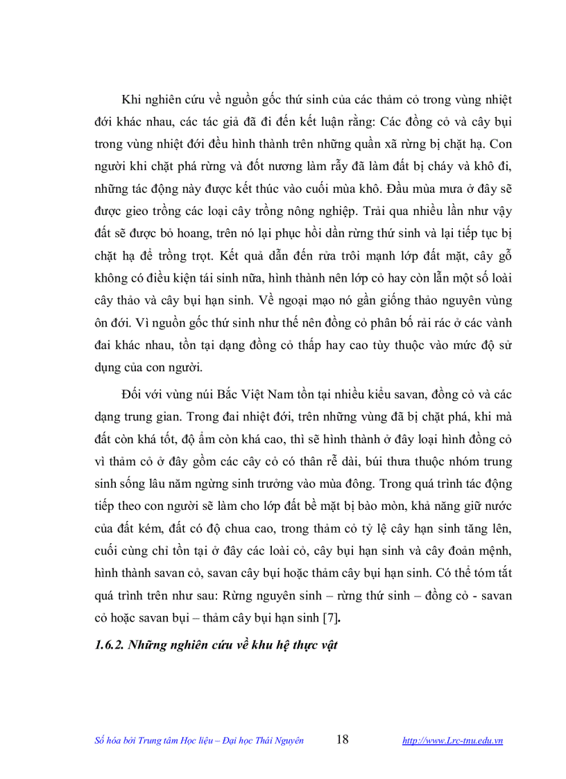 image for page Điều tra phân vùng Sinh thái và đánh giá thực trạng khai thác cây thức ăn Gia súc xã Hùng Sơn huyện Đại Từ Thái Nguyên