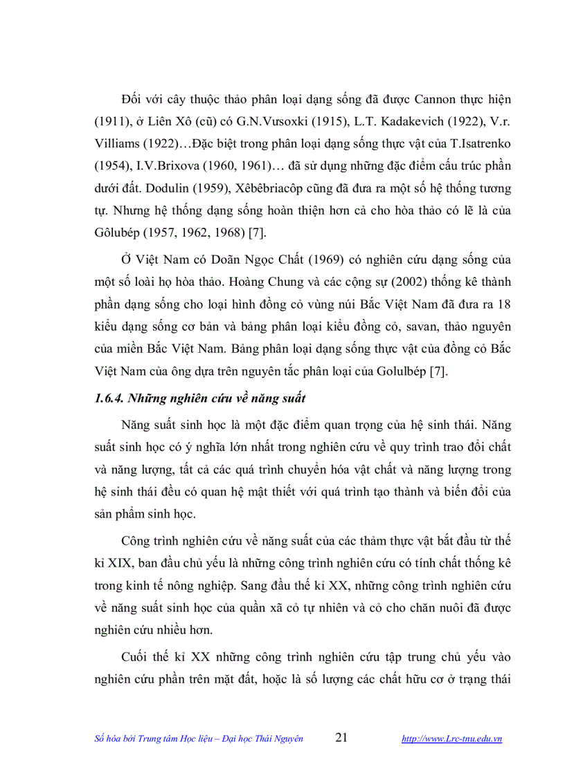 image for page Điều tra phân vùng Sinh thái và đánh giá thực trạng khai thác cây thức ăn Gia súc xã Hùng Sơn huyện Đại Từ Thái Nguyên