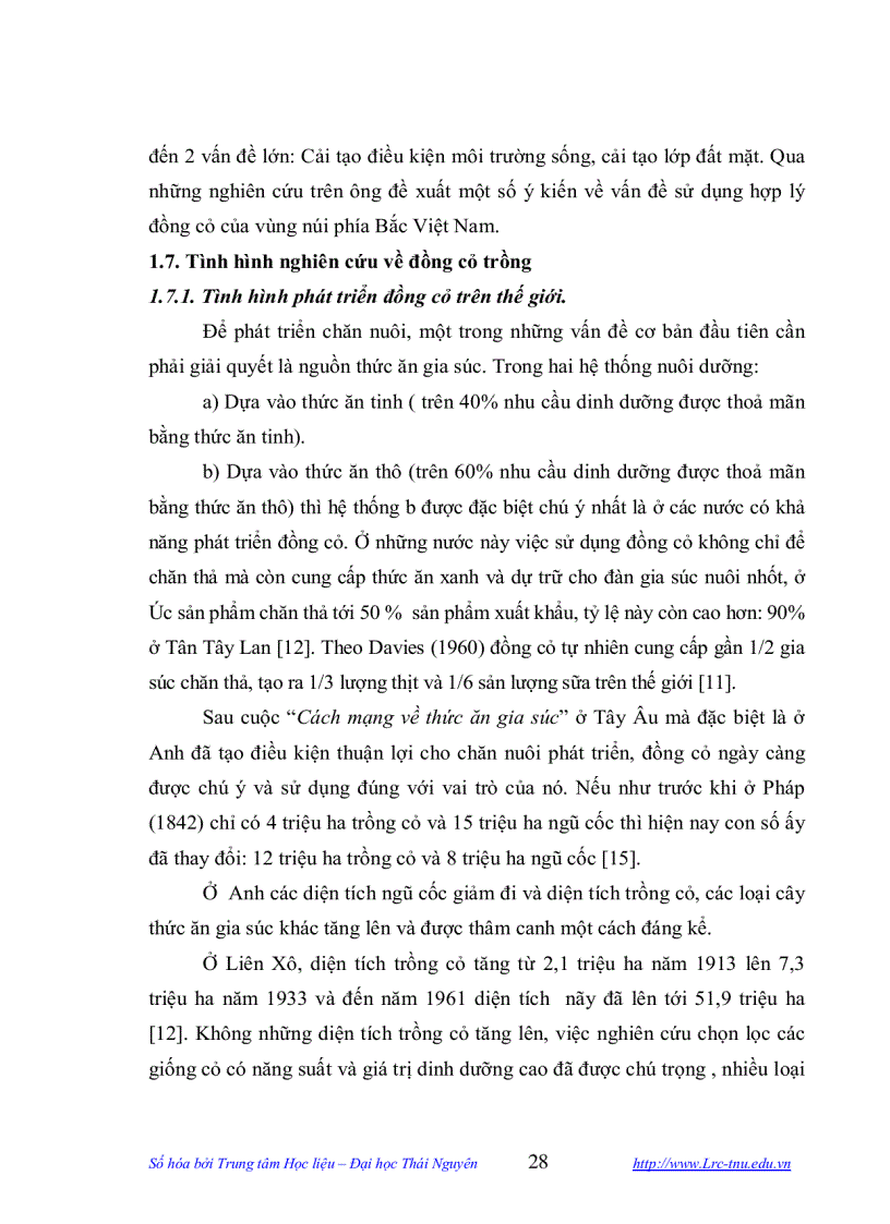 image for page Điều tra phân vùng Sinh thái và đánh giá thực trạng khai thác cây thức ăn Gia súc xã Hùng Sơn huyện Đại Từ Thái Nguyên
