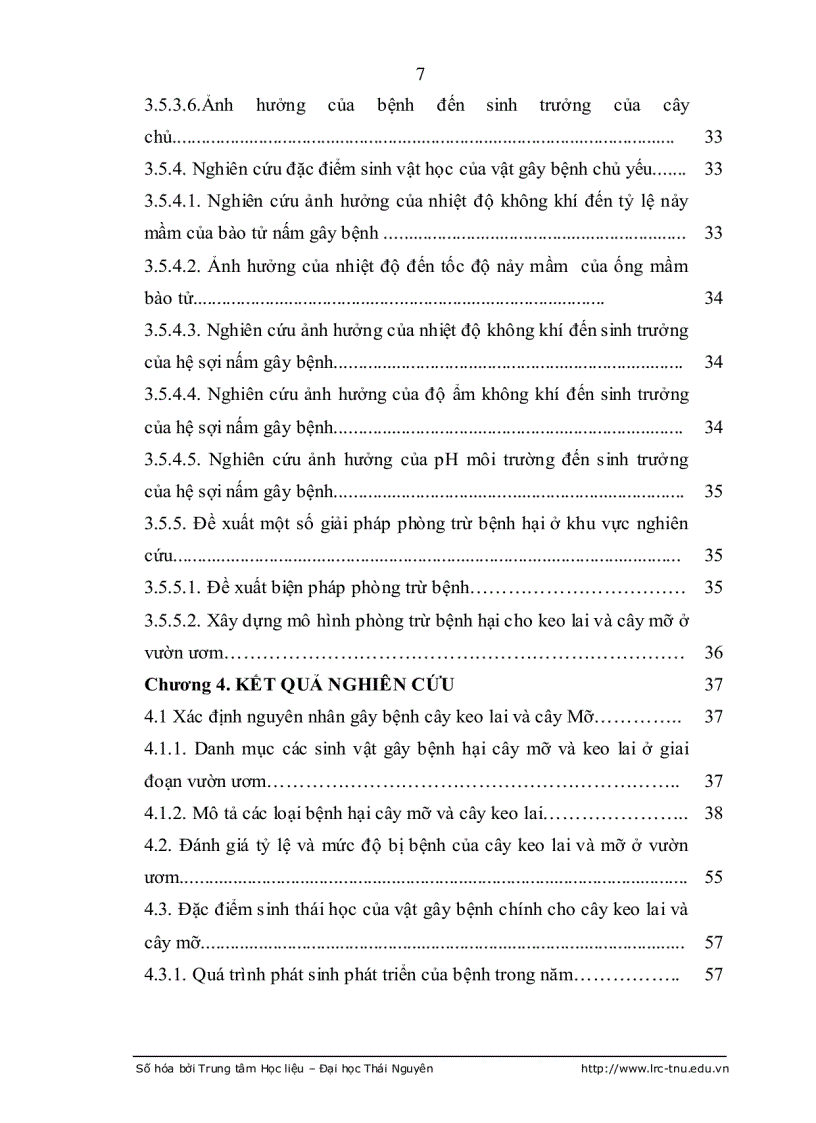 image for page Điều tra thành phần bệnh hại cây con ở giai đoạn vườn ươm và đề xuất biện pháp phòng chống dịch hại tổng hợp tại Thái Nguyên