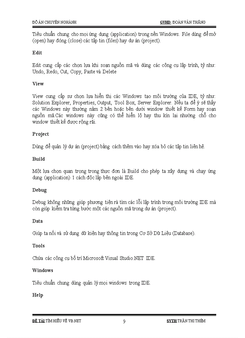 image for page Tìm hiểu về VB net