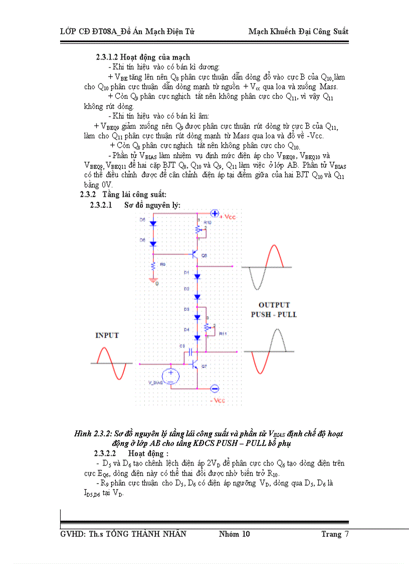 image for page Mạch Khuếch Đại Công Suất Âm Tần OCL 100W