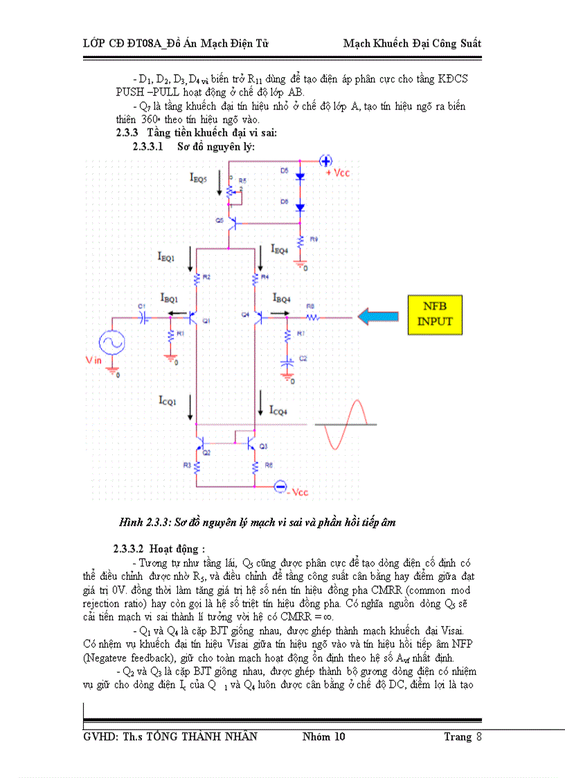image for page Mạch Khuếch Đại Công Suất Âm Tần OCL 100W