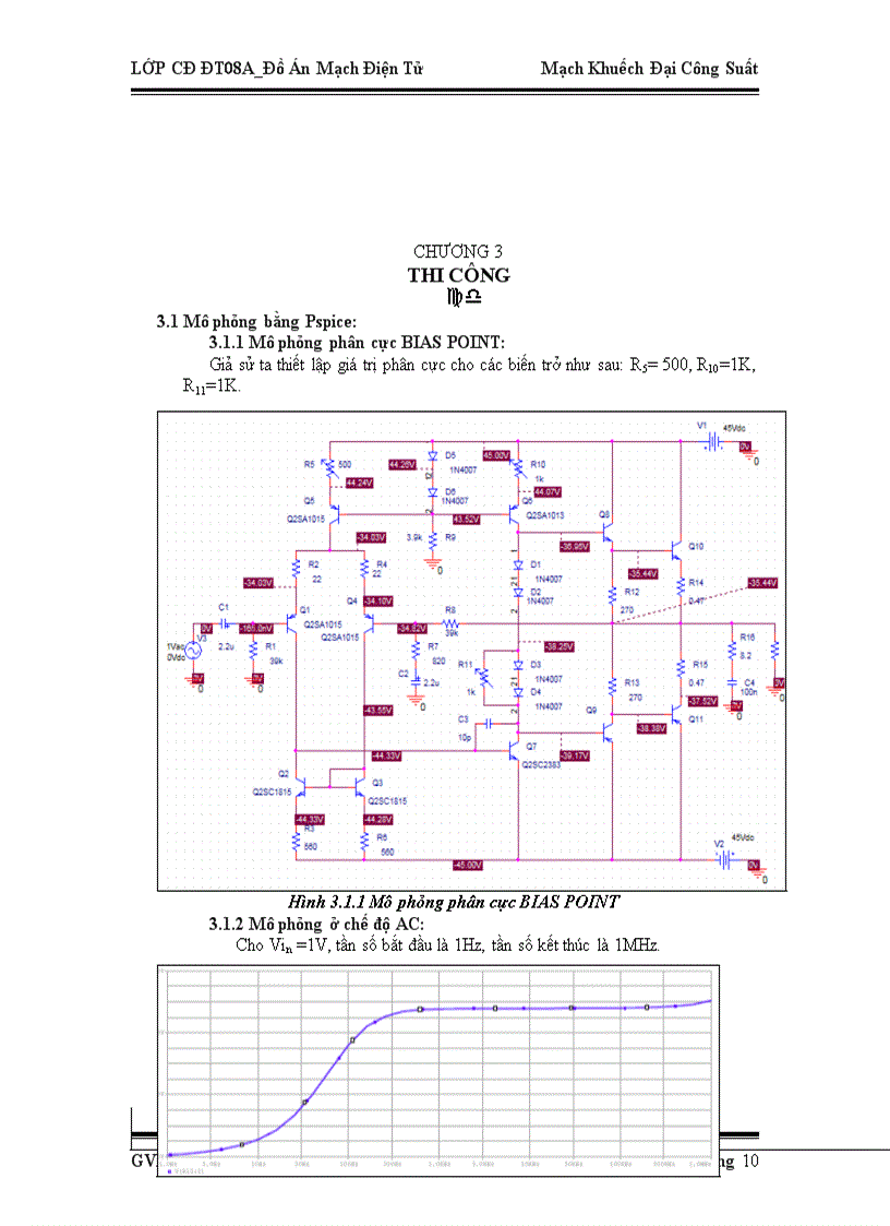 image for page Mạch Khuếch Đại Công Suất Âm Tần OCL 100W