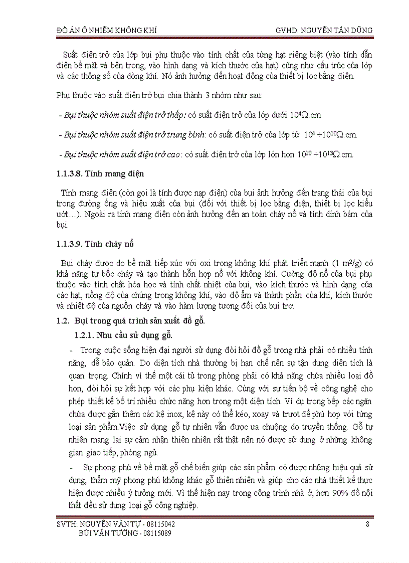 image for page Xử lý bụi gỗ bằng xiclon và túi vải