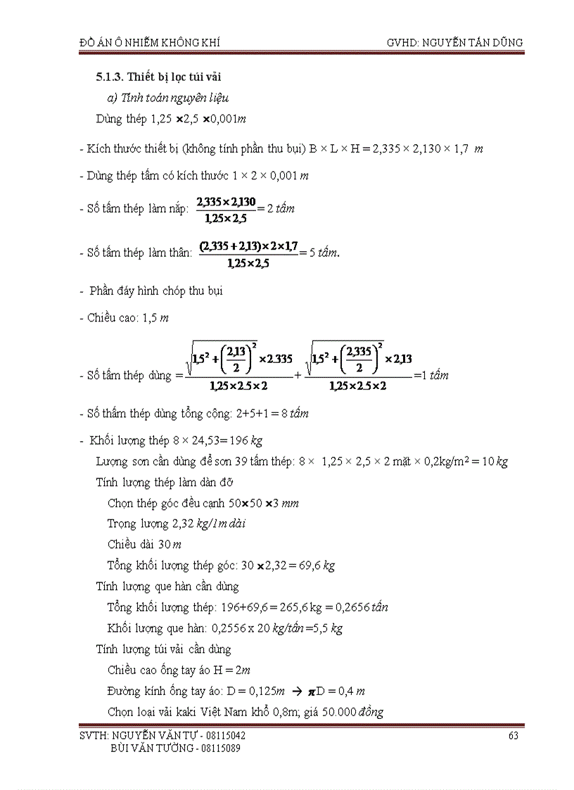 image for page Xử lý bụi gỗ bằng xiclon và túi vải