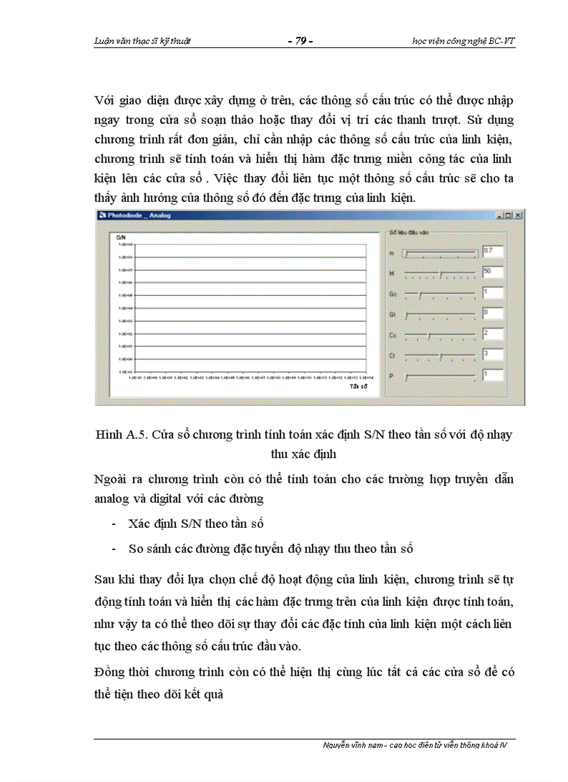 image for page Nghiên cứu miền công tác của các photodiode trong hệ thống thông tin quang tốc độ cao