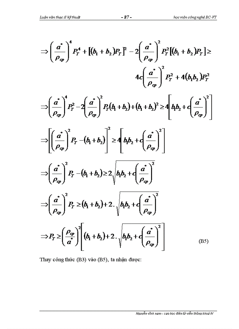 image for page Nghiên cứu miền công tác của các photodiode trong hệ thống thông tin quang tốc độ cao