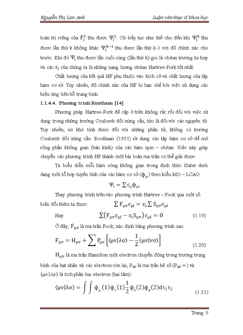 image for page Kiểm chứng quy luật thế vào phân tử anilin và nitrobenzen bằng lý thuyết Hoá học lượng tử