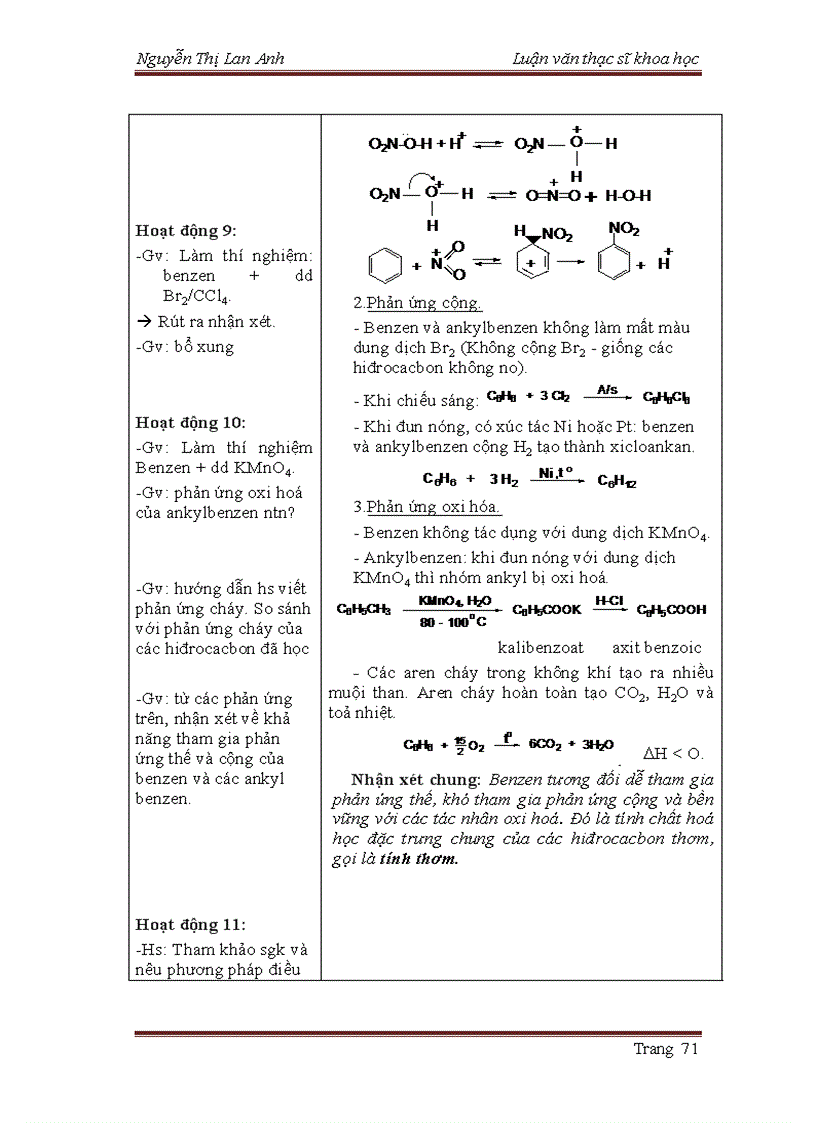 image for page Kiểm chứng quy luật thế vào phân tử anilin và nitrobenzen bằng lý thuyết Hoá học lượng tử