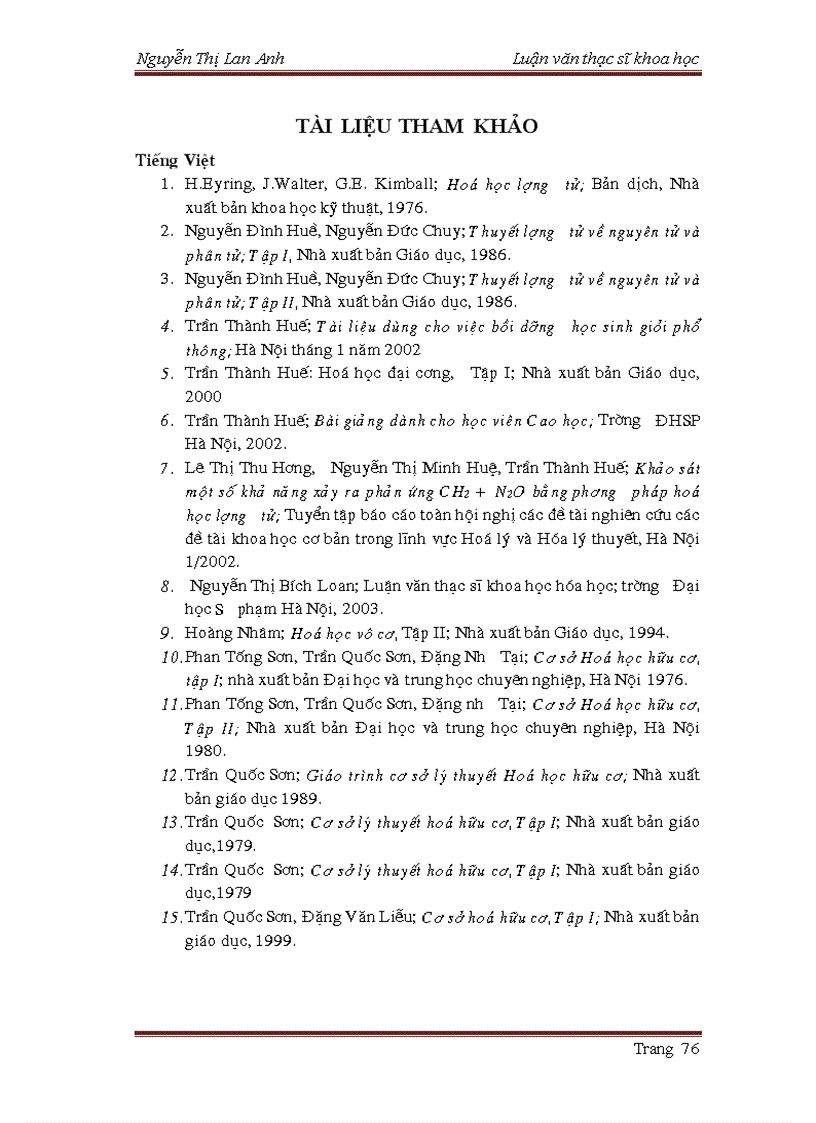 image for page Kiểm chứng quy luật thế vào phân tử anilin và nitrobenzen bằng lý thuyết Hoá học lượng tử