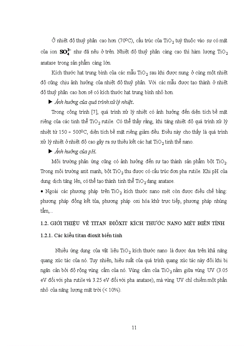 image for page Nghiên cứu điều chế khảo sát cấu trúc và tính chất TiO2 kích thước nano mét được biến tính bằng lưu huỳnh