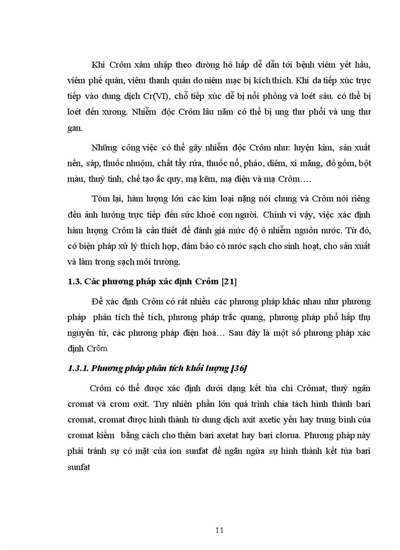 image for page Nghiên cứu tách làm giàu xác định lượng vết Cr III và Cr VI trong nước bằng kỹ thuật chiết pha rắn và phương pháp quang phổ