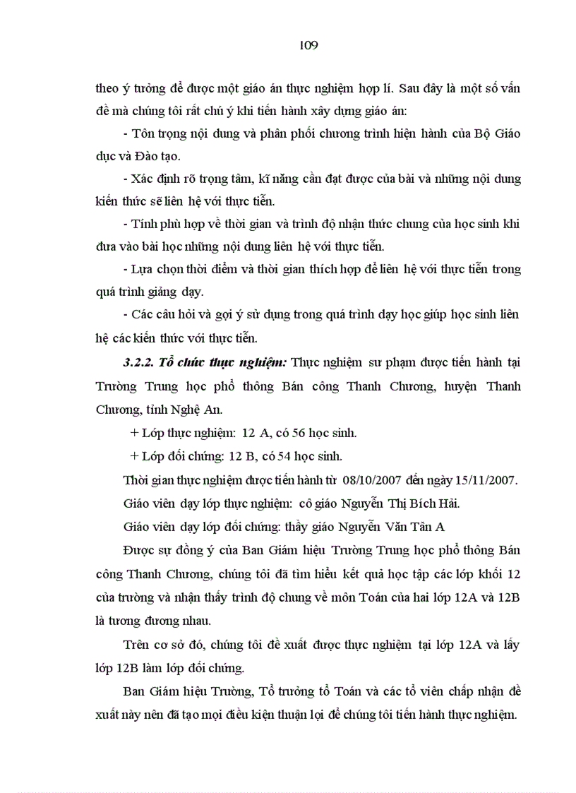 image for page Tăng cường liên hệ với thực tiễn trong quá trình dạy học một số chủ đề giải tích ở trường trung học phổ thông