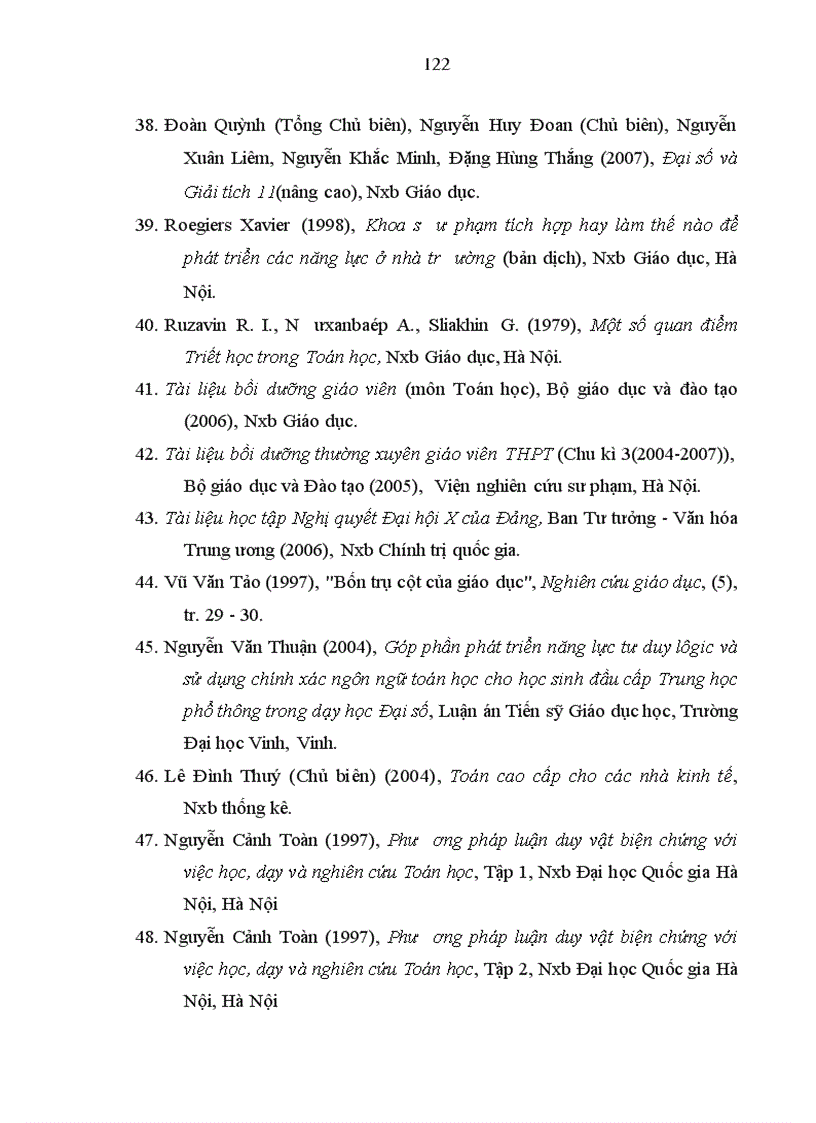 image for page Tăng cường liên hệ với thực tiễn trong quá trình dạy học một số chủ đề giải tích ở trường trung học phổ thông