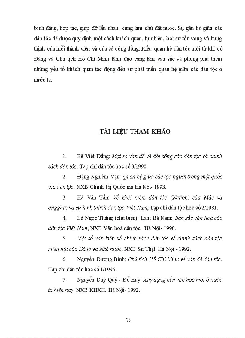 image for page Dân tộc và đặc điểm mối quan hệ dân tộc ở Việt Nam hiện nay