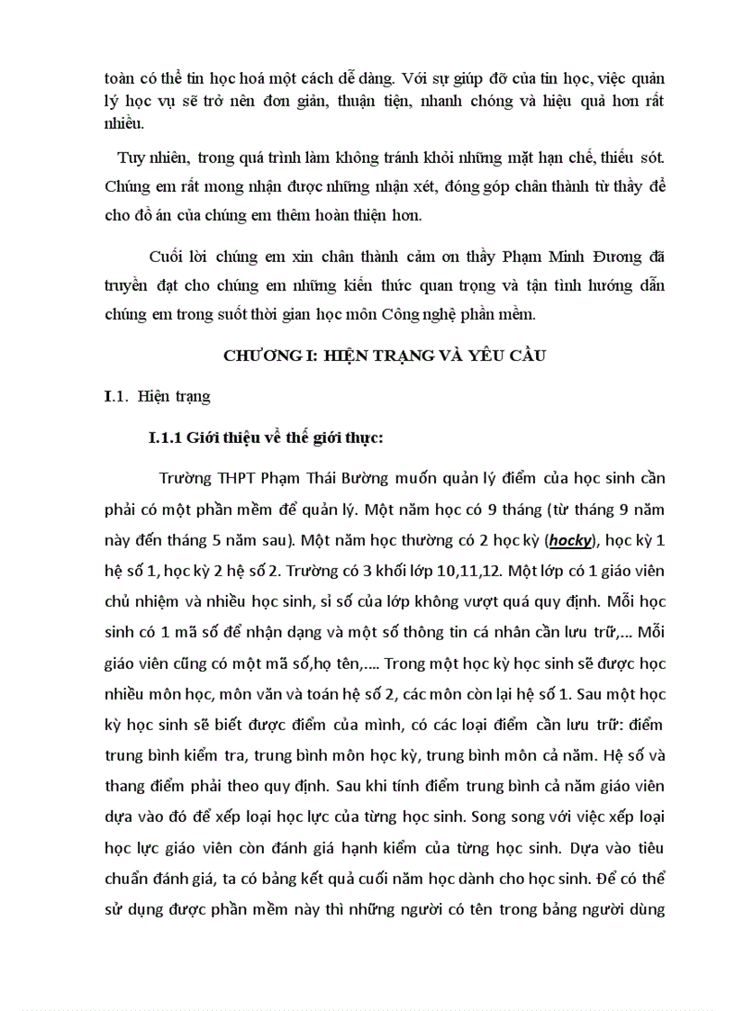 image for page Phần mềm Quản lý điểm học sinh phổ thông