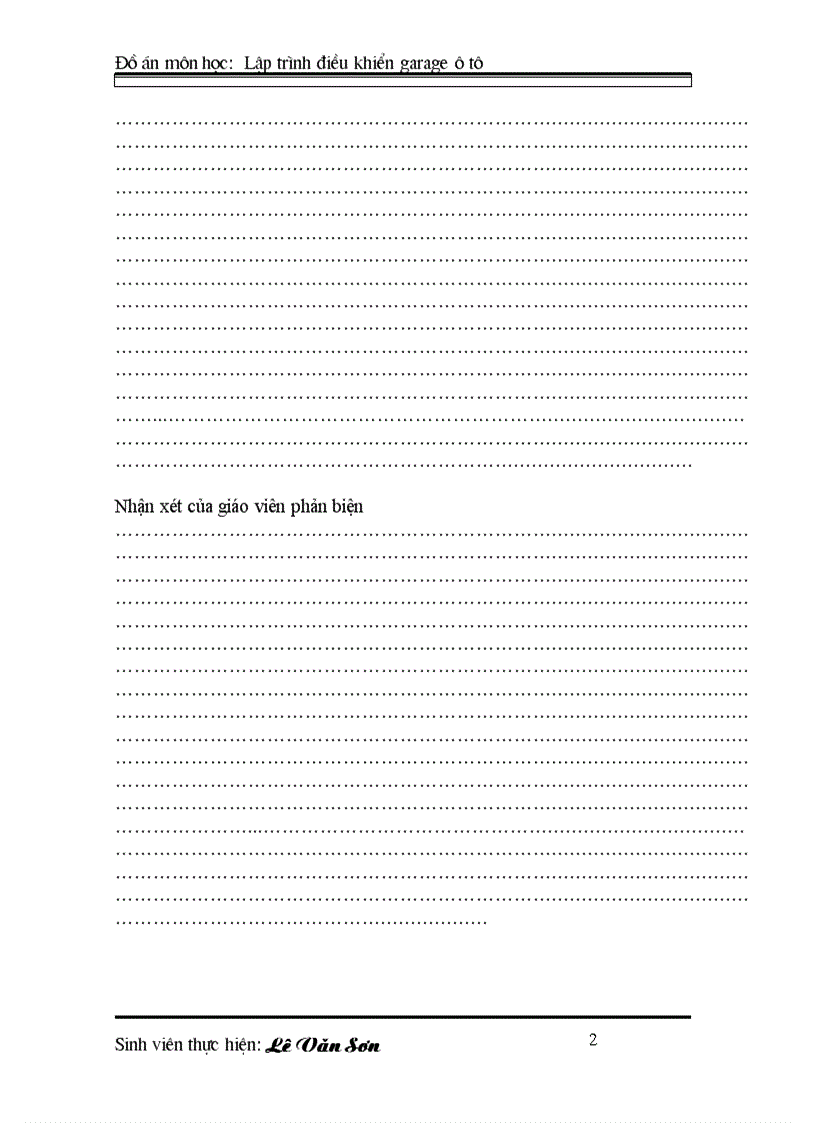 image for page ĐIỀU KHIỂN LẬP TRÌNH PLC Lập trình điều khiển cho garage ôtô