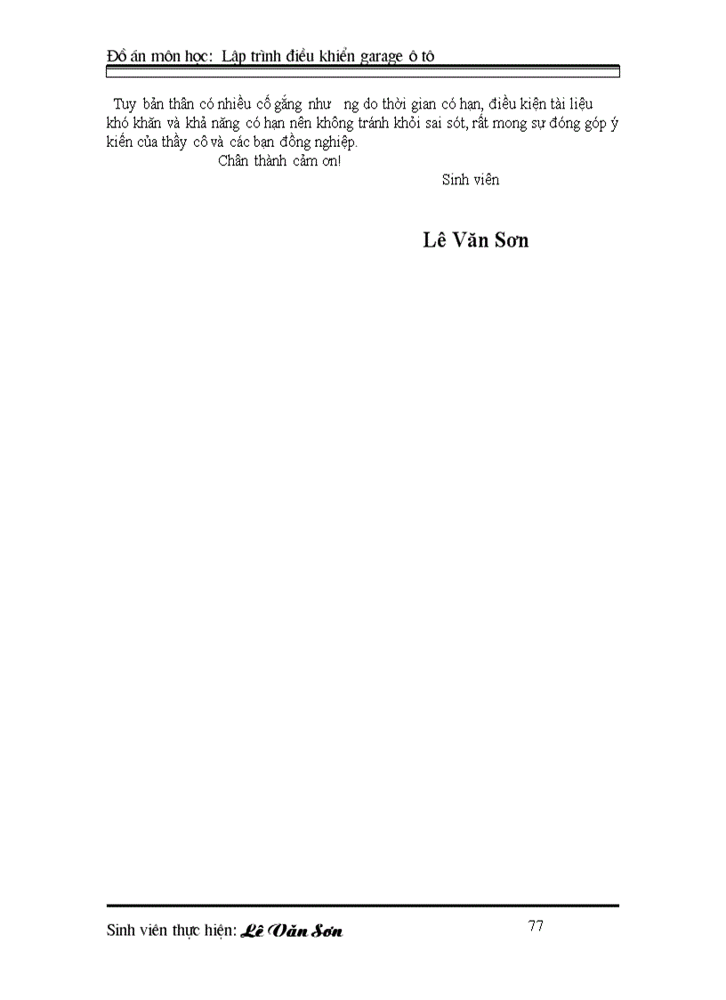 image for page ĐIỀU KHIỂN LẬP TRÌNH PLC Lập trình điều khiển cho garage ôtô