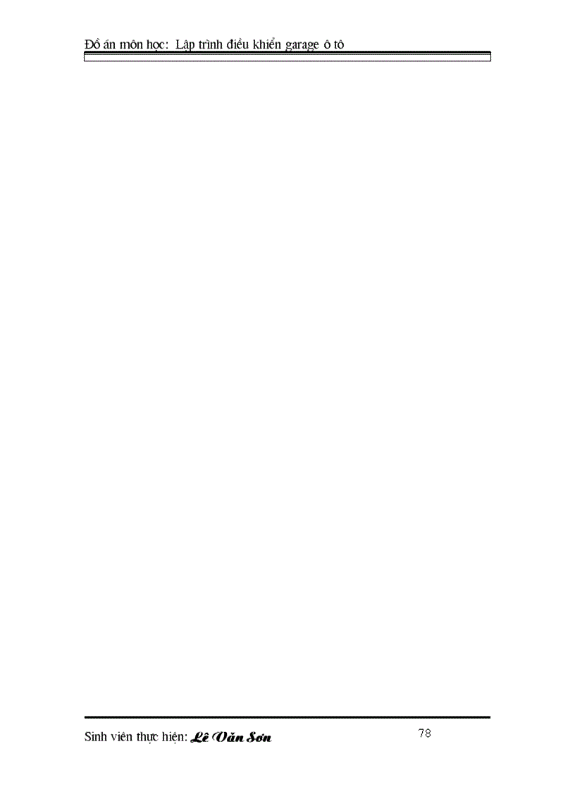 image for page ĐIỀU KHIỂN LẬP TRÌNH PLC Lập trình điều khiển cho garage ôtô